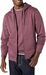Amazon Essentials Men's Full-Zip Fleece Hoodie Sweatshirt (Available in Big & Tall)