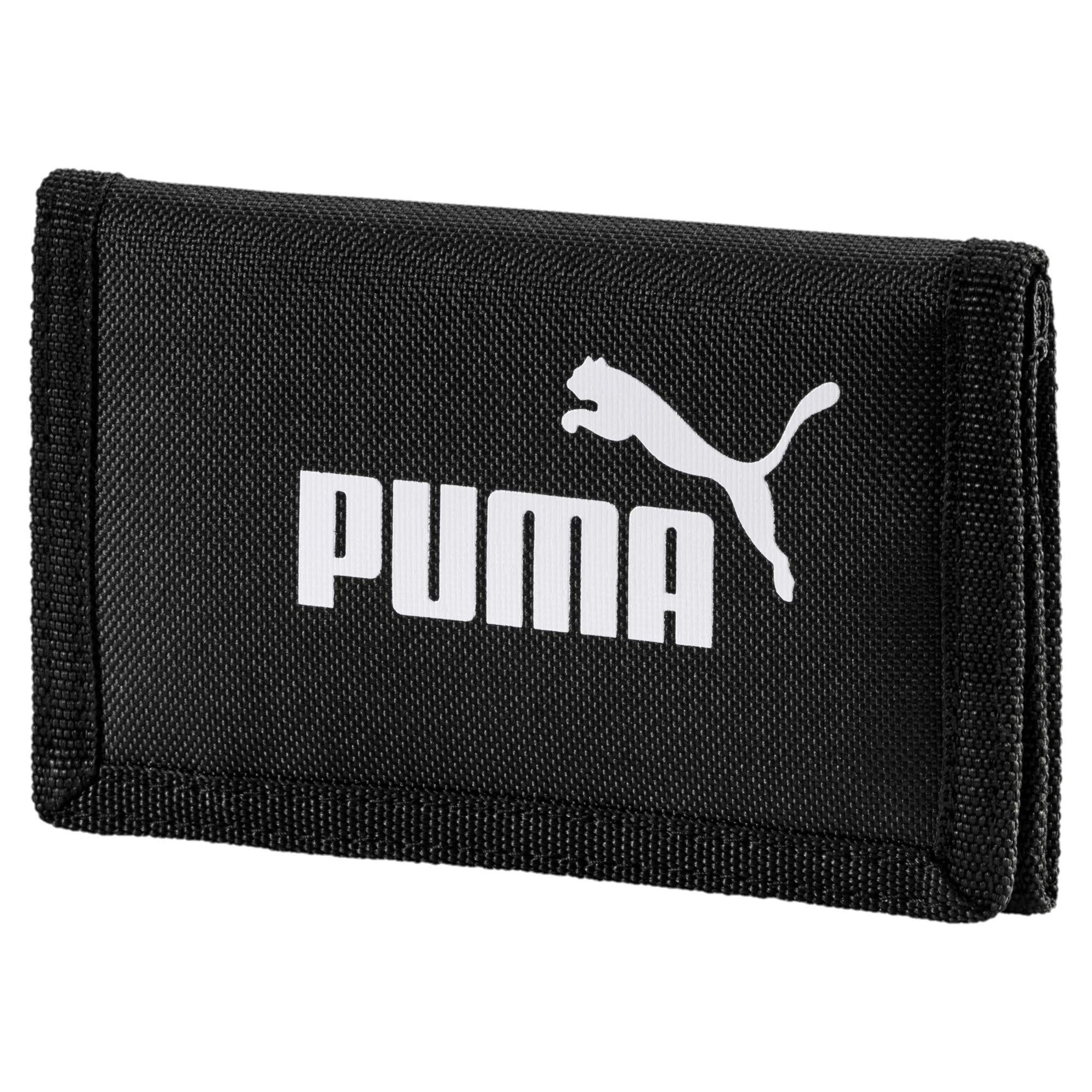 Puma Phase Wallet Purse Unisex Adult, Black (PUMA Black), One Size