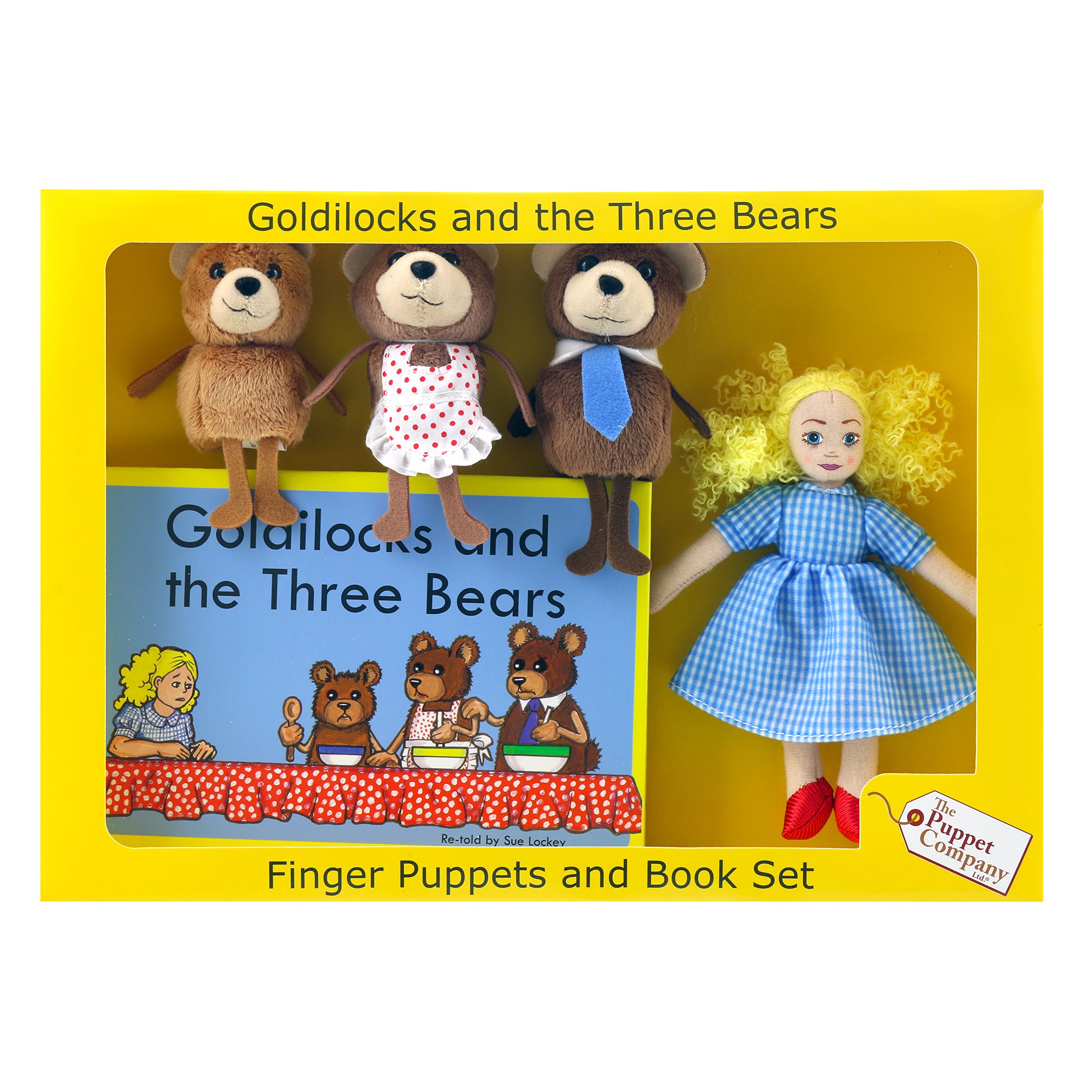 The Puppet Company - Traditional Story Sets - Goldilocks & the Three Bears Finge