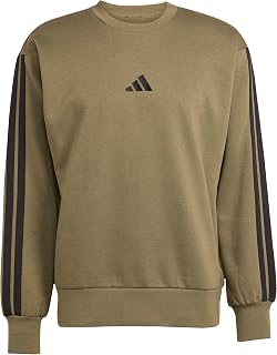 adidas Men's Essentials 3-Stripes French Terry Sweatshirt