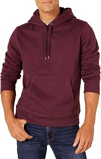 Amazon Essentials Men’s Hooded Fleece Sweatshirt (Available in Big & Tall)