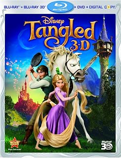 Tangled [Blu-ray 3D + Blu-ray + DVD + Digital Copy]