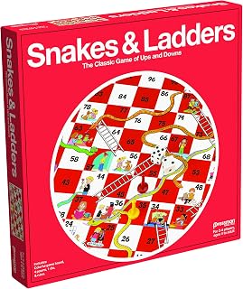 Pressman Toys Snakes & Ladders Game (2-4 Player)