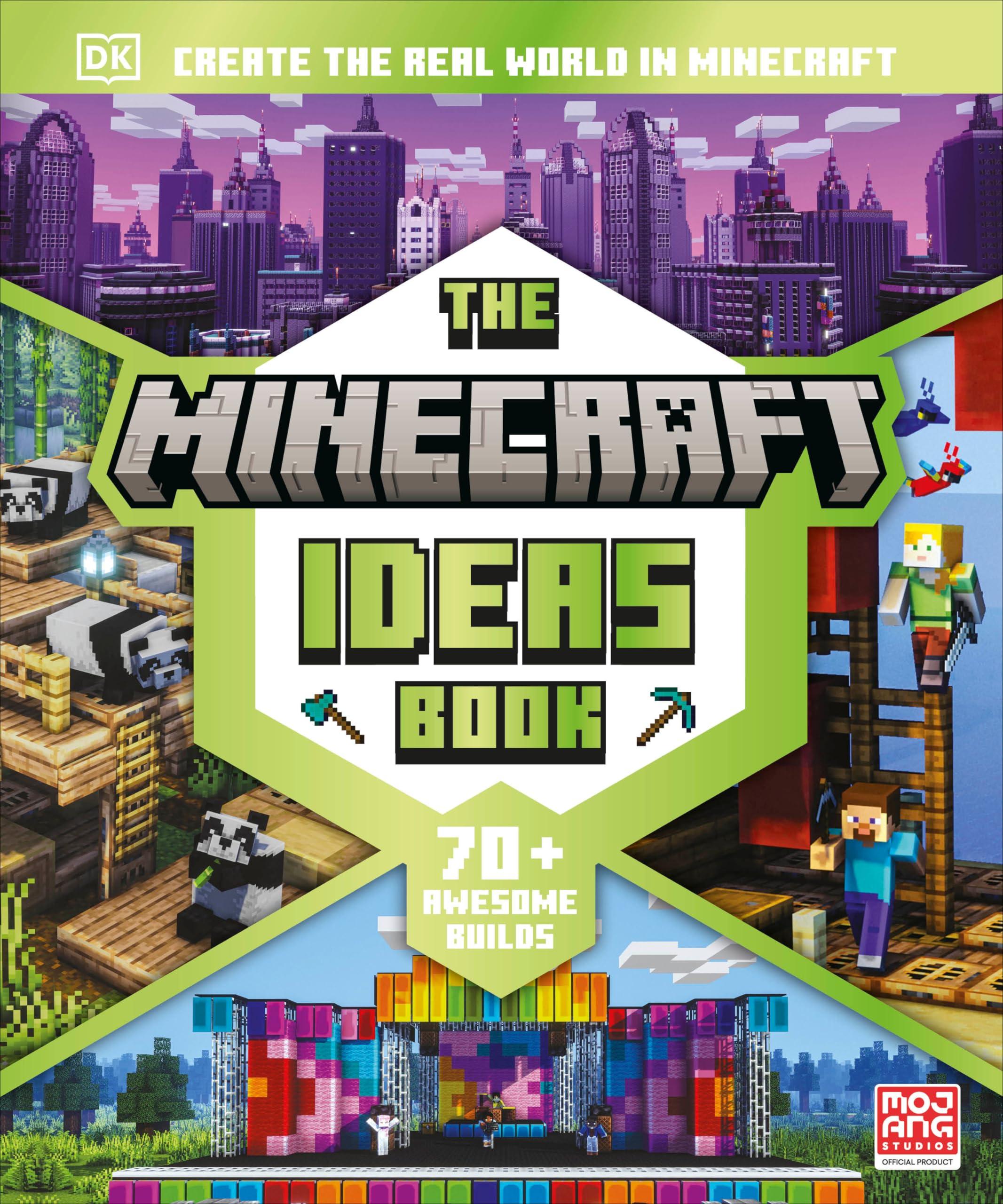 The Minecraft Ideas Book: Create the Real World in Minecraft with 70+ Awesome Bu