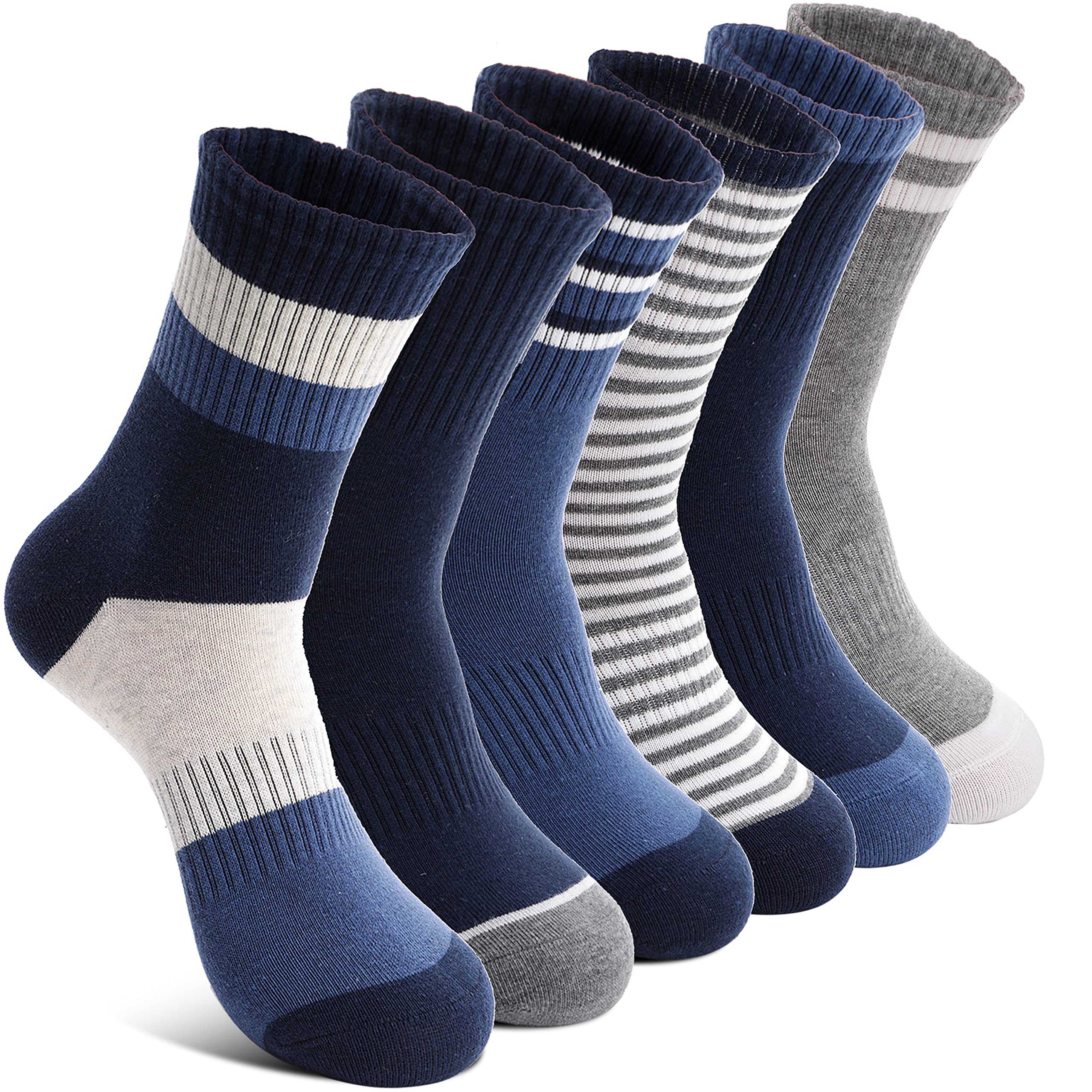 Welwoos Children's Boys' Sports Socks Breathable Running Socks Compression Cotto