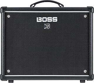 BOSS Katana-50 Gen 3 Guitar Amplifier | Compact 50-Watt Combo Amp | Custom 12-Inch Speaker | Evolved Tube Logic Sound | 12 Amp Characters | Onboard BOSS Effects | Advanced Connectivity & More