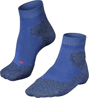 FALKE Men's RU Trail Running Socks Lightweight Cushioning Anti Blister Compression Zones for Ankle Support Low Cut Short Quick Dry Breathable Functional Yarn 1 Pair