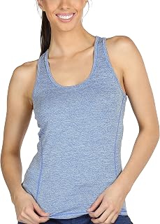 icyzone Womens Workout Top Racerback Quick Dry Yoga Running Tank Top Sleeveless Exercise Gym Shirts