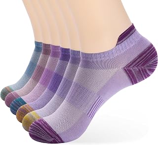 ATBITER Ankle Socks Women&Men 6-12Pairs Thin Low Cut No Show Socks With Tab