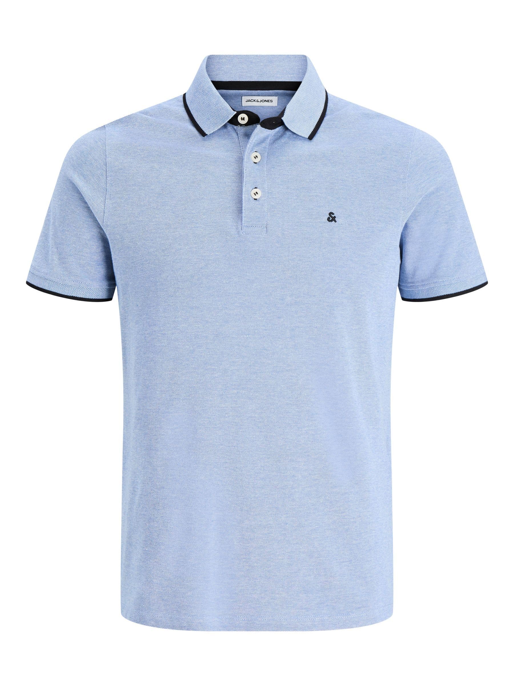 JACK & JONES Herren Jjepaulos Polo Ss Noos Polohemd (1er Pack)