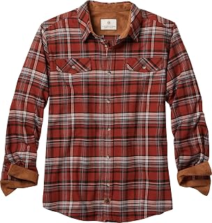 Legendary Whitetails Men's Long Sleeve Button Down Relaxed Fit Flannel Shirt