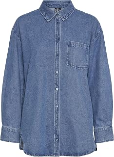 PIECES Denim Shirt PCMAISIE