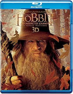 The Hobbit: An Unexpected Journey (Bilingual) (3D BD+BD+DVD+UltraViolet Combo pack) (Blu-ray 3D)