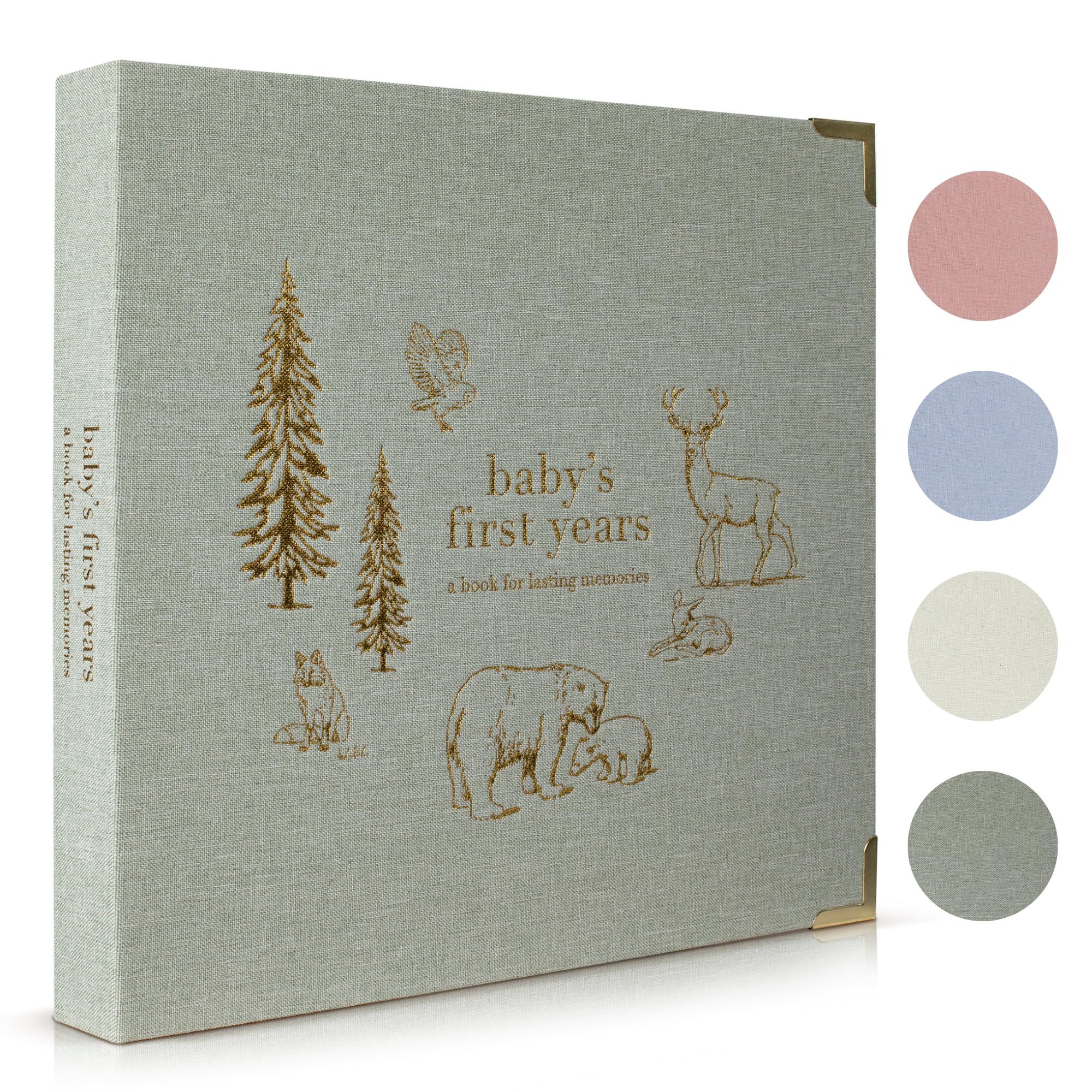 Keepsake Baby Memory Book for Boys and Girls - Timeless First 5 Year Book | Neut