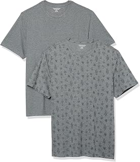 Amazon Essentials Herren T-Shirt mit kurzen Ärmeln und Rundhalsausschnitt in schmaler Passform