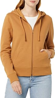 Amazon Essentials Ladies Full Zip Fleece Hoodie (Plus Size Available)