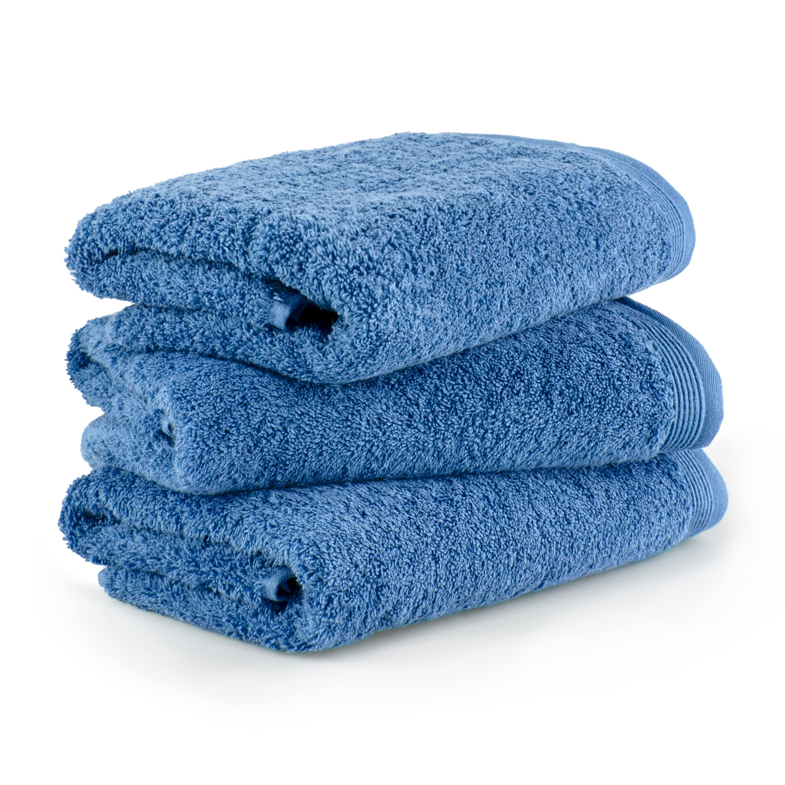 Möve Superwuschel Set of 3 Hand Towels, 50 x 100 cm, Made in Germany, 100% Cotto