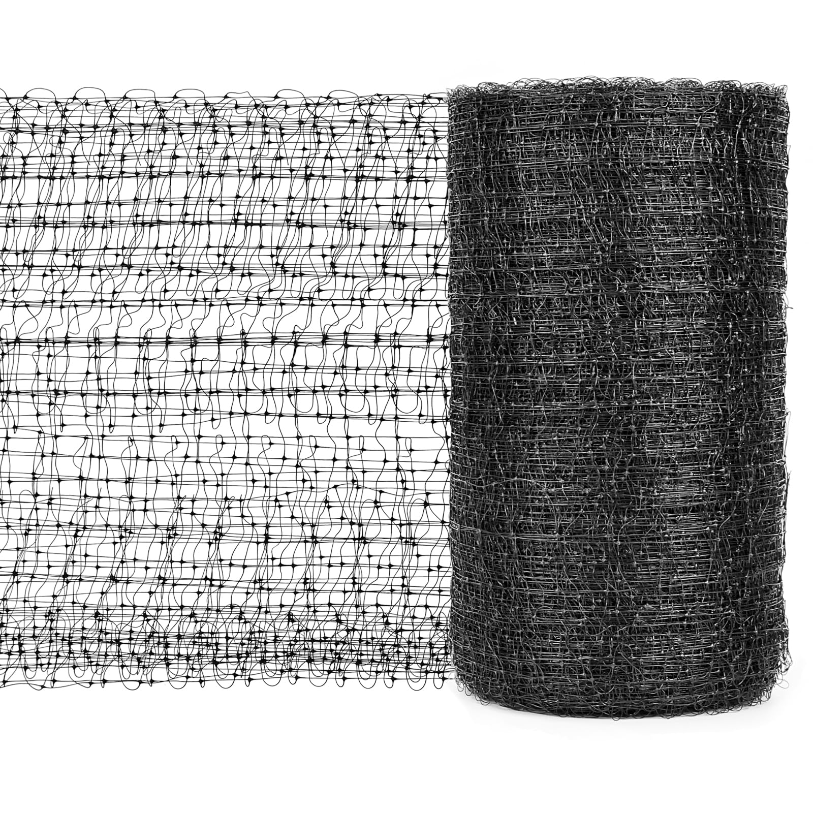 Bird Netting for Garden 7 x 100 Feet, Black Garden Protection Netting Heavy Duty