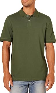Amazon Essentials Mens Slim-Fit Cotton Pique Polo Shirt