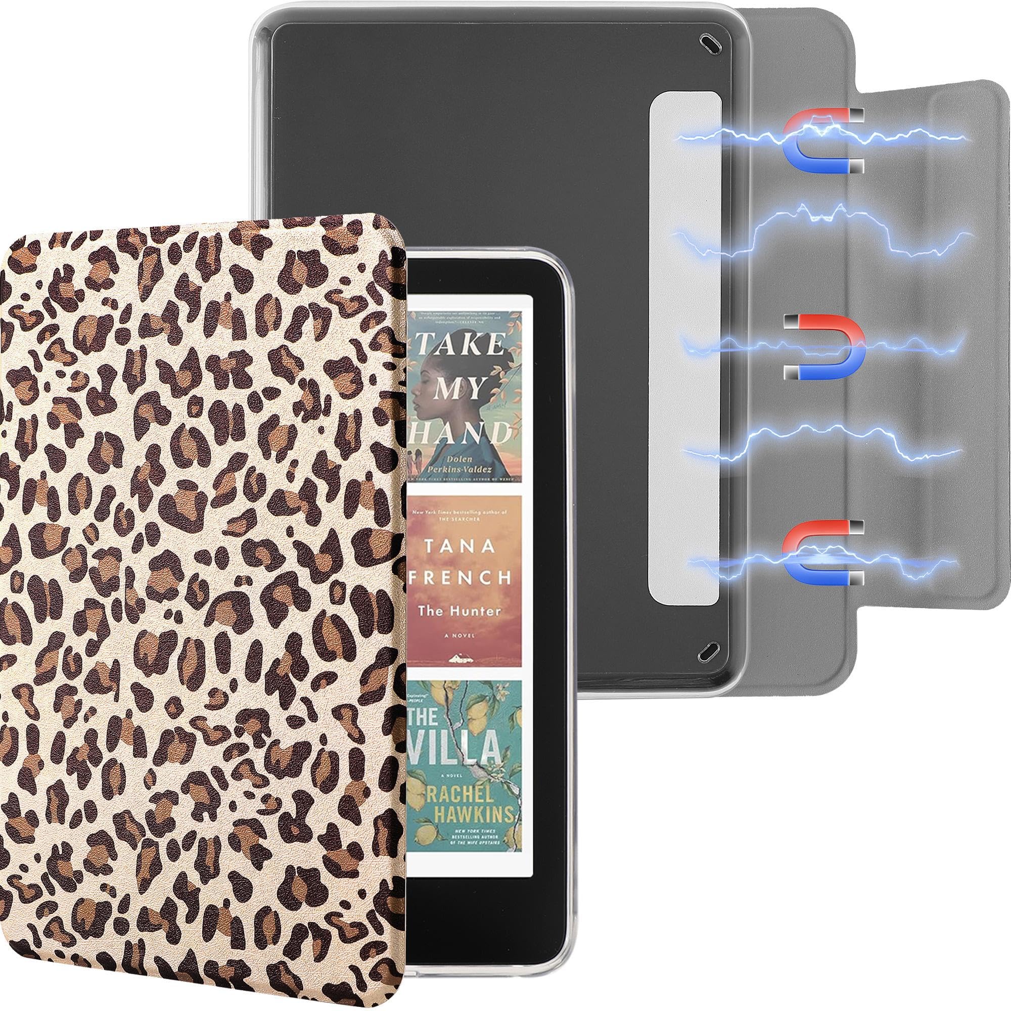 Litvana Detachable Magnetic Case for 7'' Kindle Paperwhite 12th Gen 2024 and Kin