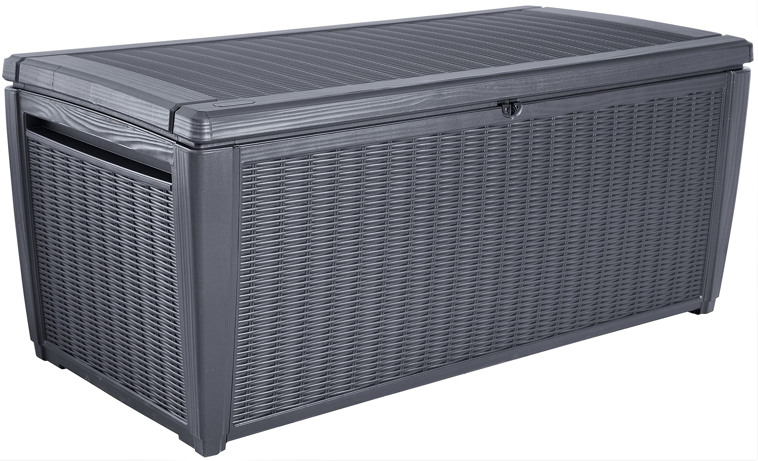 Keter Sumatra cushion box, cushion box for outdoor use, 511 L, weatherproof, gre