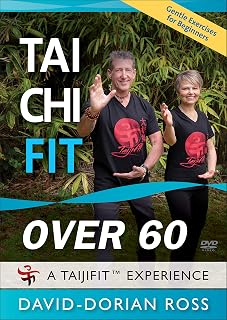 Tai Chi Fit Over 60 DVD - Gentle Exercises for flexibility and strength. Great for seniors. Follow along routine with David-Dorian Ross, perfect for beginners