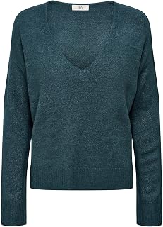 JDY Jdyelanora L/S Women's V-Neck Knitted Jumper (1 Piece)