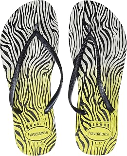Havaianas Kids HAV Slim Animals Sand Grey Golden Flip Flops