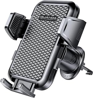 2026 Car Phone Holder Air Vent, Upgrade Hook Clip Mobile Phone Holder for Cars, 360° Rotable Car Phone Mount, Handsfree Phone Cradle for iPhone 15 14 13 12 Pro Max All 4''-7'' Smartphones