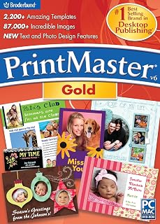 PrintMaster Gold V6 (Mac) [Download]