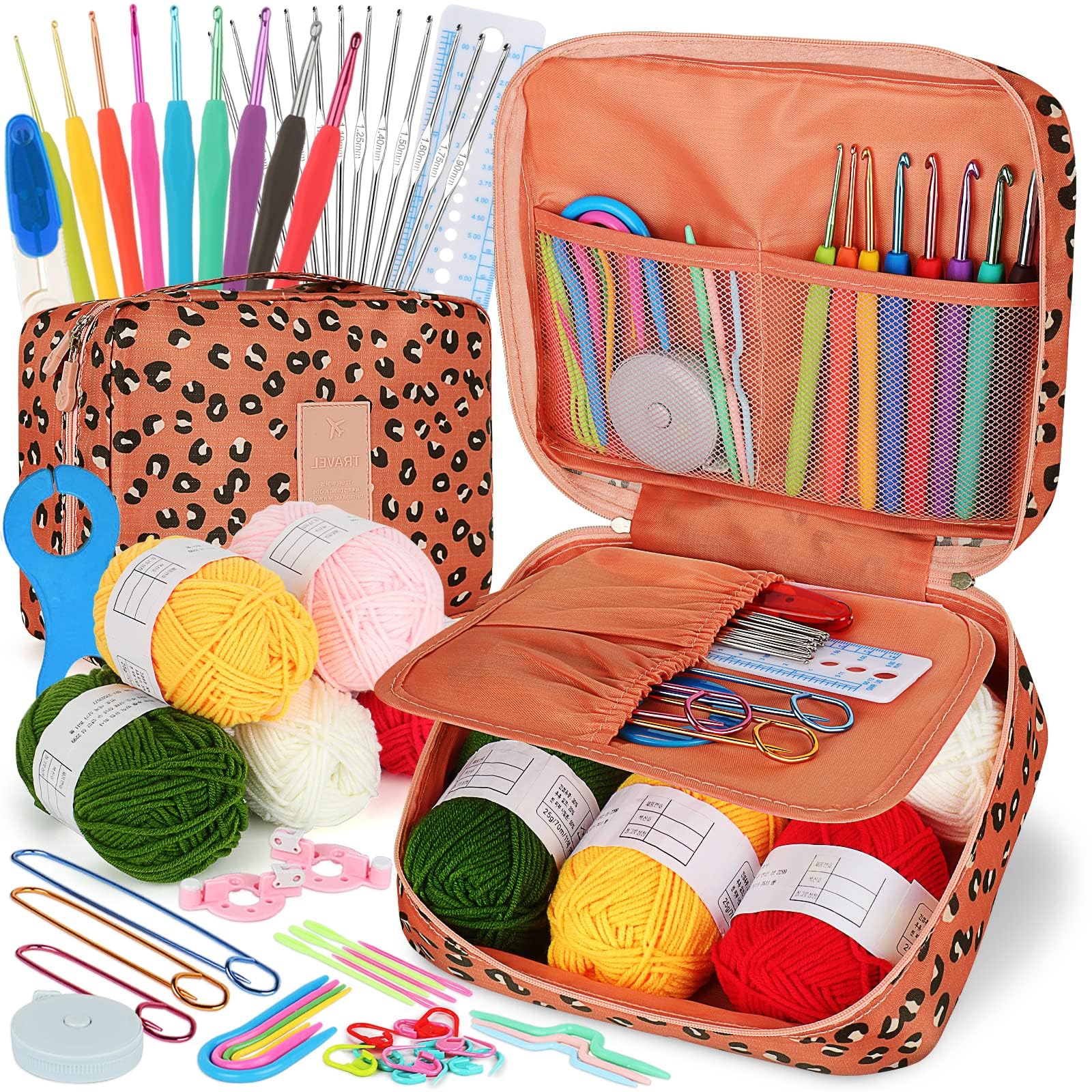 Coopay Crochet Kit for Beginners Adults Kids w/Step-by-Step Instructions | Compl