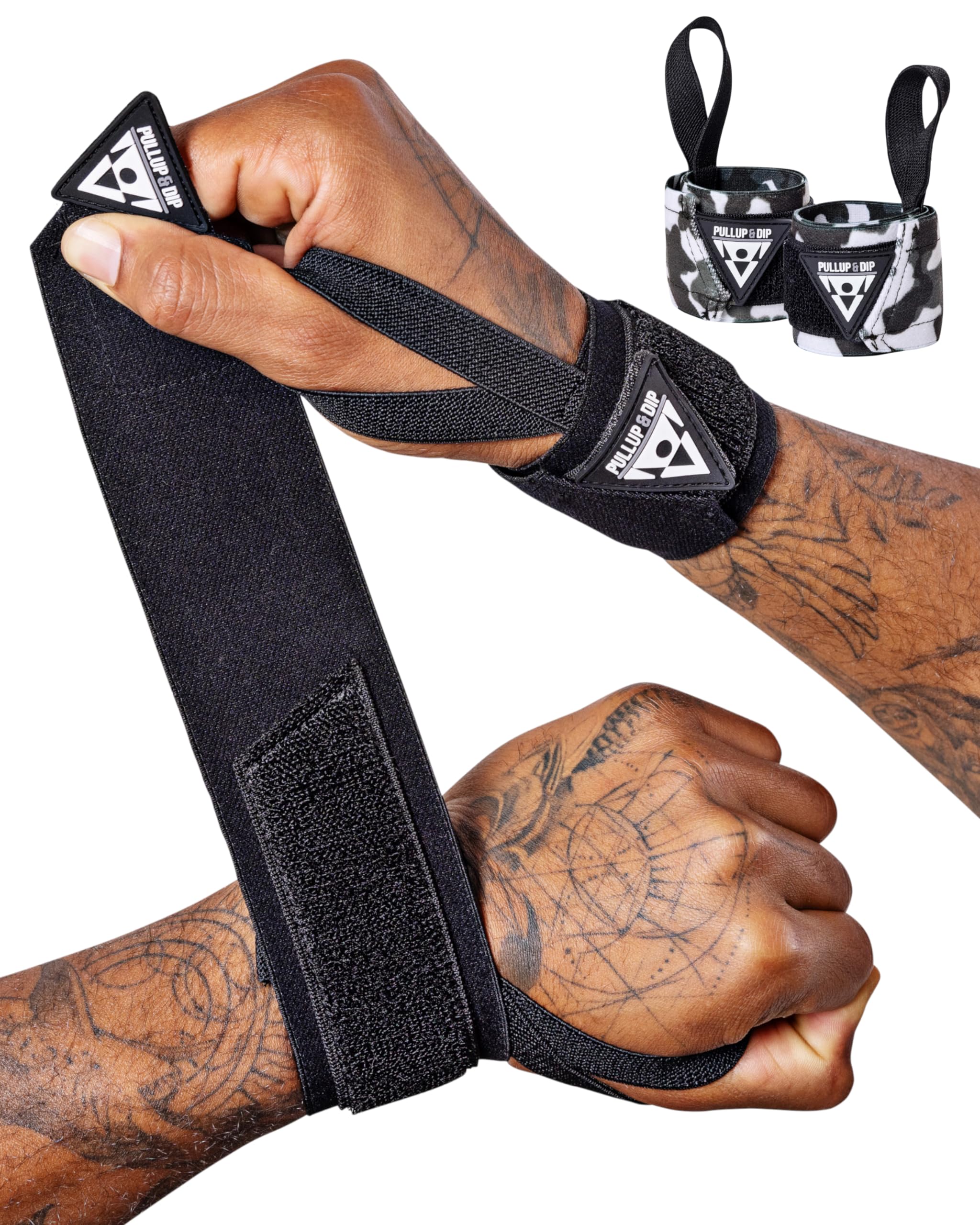 PULLUP & DIP Calisthenics Wrist Wraps für mehr Stabilität & Sicherheit im Traini
