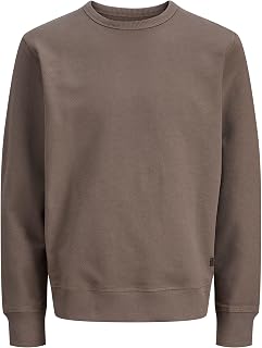 JACK & JONES Jjedover Classic Crew Neck Sn Jjedover Classic Crew Neck Sweatshirt Sn Men's (Pack of 1)