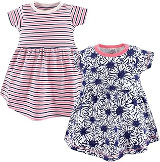 Touched by Nature Girls, Toddler, Baby and Womens Organic Cotton Short-Sleeve and Long-Sleeve Dresses