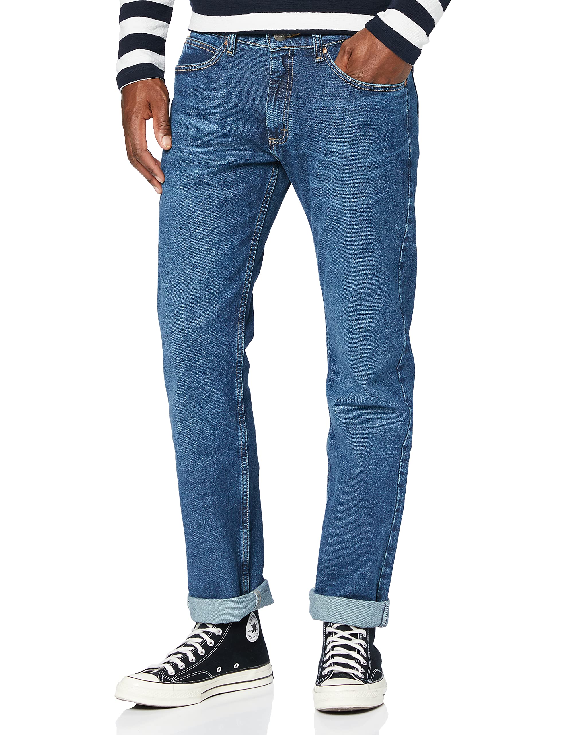 LEE - Mens Jeans - Slim Straight Fit - Legendary - Indy