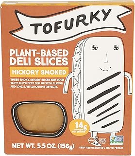 Tofurky, Meatless Deli Slices Hickory Smoke, 5.5 Ounce