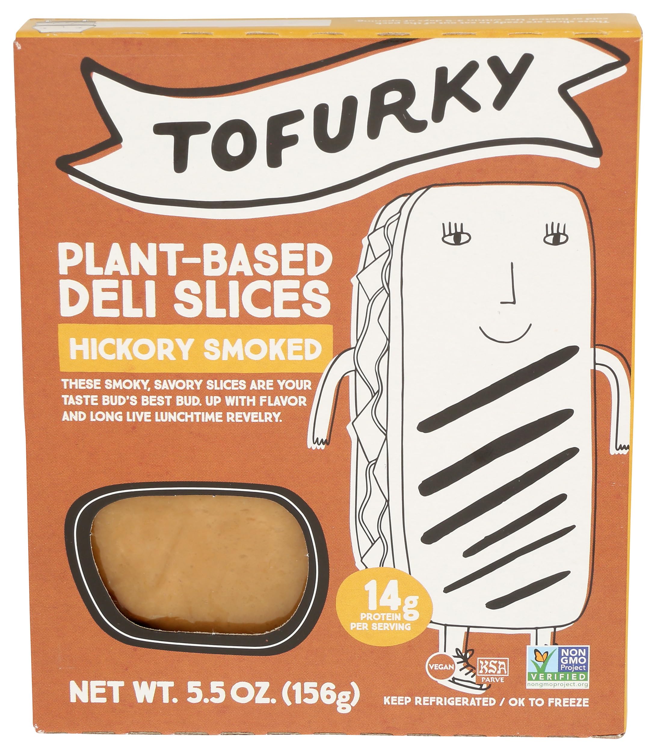 Tofurky, Meatless Deli Slices Hickory Smoke, 5.5 Ounce