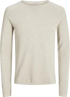 JACK & JONES Knitted Pullover Plain Knitted Pullover