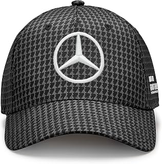 Mercedes AMG Petronas Formula One Team - 2023 Lewis Hamilton Driver Hat - Black - Unisex - Size: One size