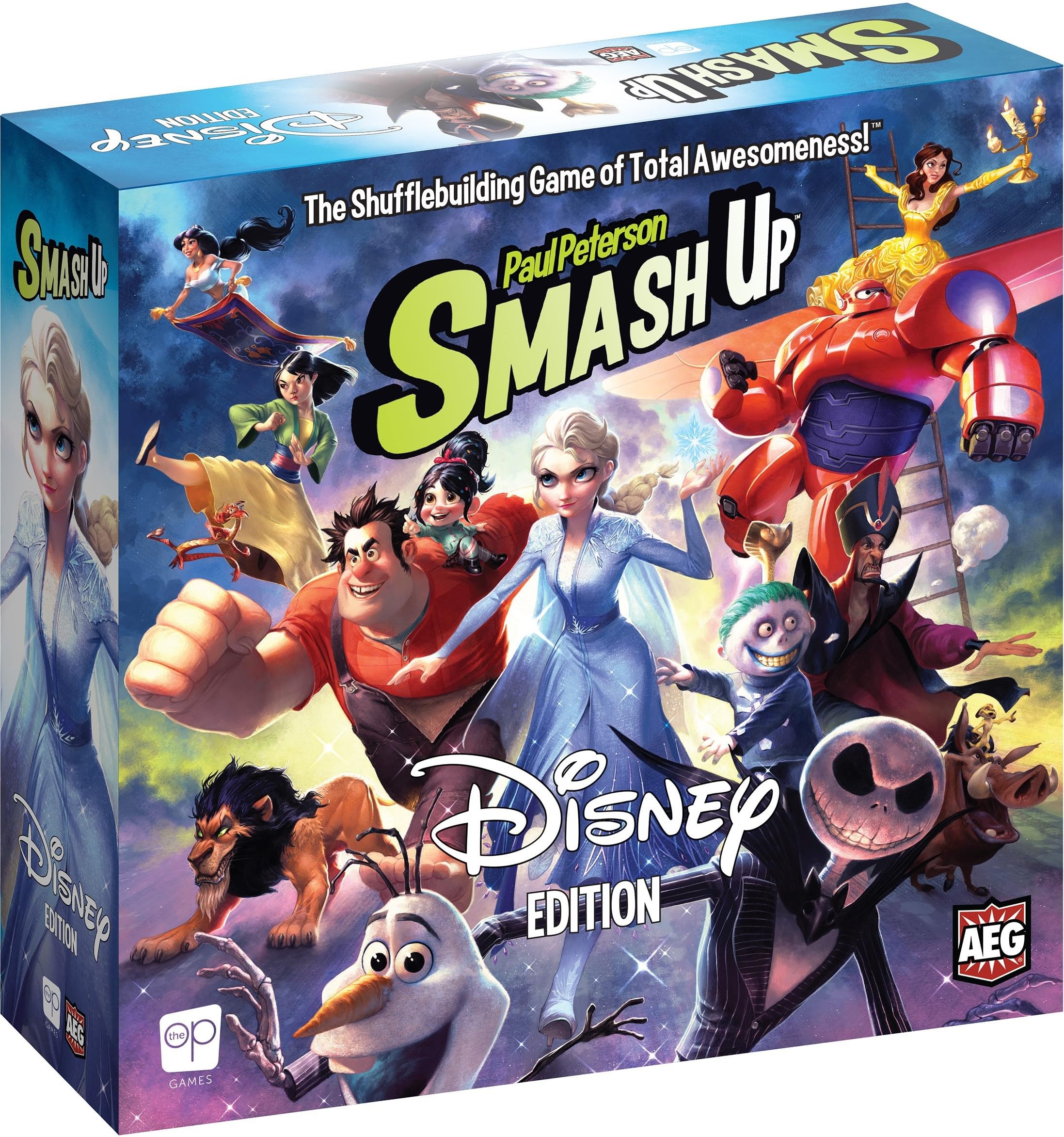 Smash Up: Disney Edition | Featuring Disney Characters from Frozen, Big Hero 6, 