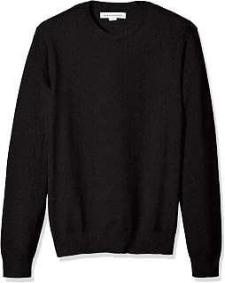 Amazon Essentials Men's Cable Knit Long-Sleeve Crewneck Sweater, 100% Cotton, Big & Tall Options Available