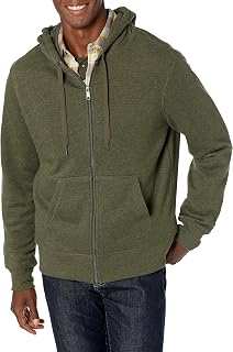 Amazon Essentials Mens Full Zip Hooded Fleece Sweatshirt (Available in Big and Tall)