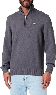 GANT Classic Cotton Halfzip Sweater Men