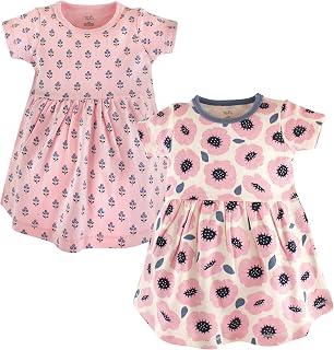 Touched by Nature Girls, Toddler, Baby and Womens Organic Cotton Short-Sleeve and Long-Sleeve Dresses