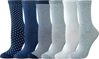 Amazon Essentials Calzettoni Sportivi In Cotone Donna, 6 Paia