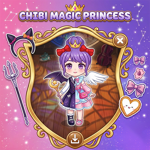 Chibi Magic Princess : Dress Up Doll