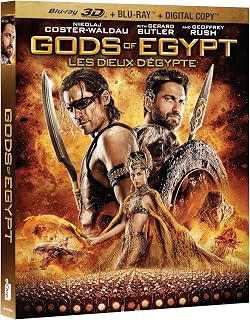 Gods Of Egypt [Blu-ray 3D + Blu-ray + Digital Copy] (Bilingual)