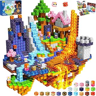 COOLJOYA Magnetic Blocks-150 PCS Magnetic Building Blocks Toys, Stowable | Montessori Construction Toys, STEM Sensory Toys for Boys Girls