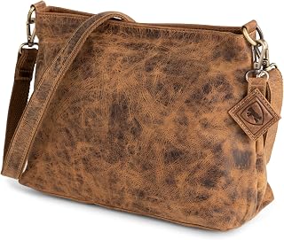 BERLINER BAGS Full Grain Leather Crossbody Purses For Women Marbella S