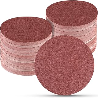 100pcs 6 inch 40 Grit Sanding Discs Round Orbital Sandpaper for Sander